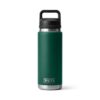YETI Rambler Bottle 26 oz | 769 ml Black Forest Green