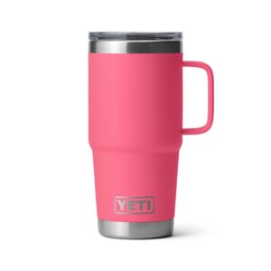 YETI Rambler Travel Mug 20 oz tropical pink