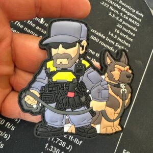 Patchlab Hundeführer Rubber Patch