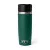 YETI Rambler Travel Bottle 16 oz Black Forest Green