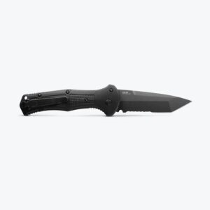 Benchmade 9071SBK Claymore Automatik Tanto Säge schwarz