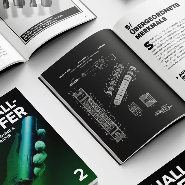 Spartanat Green Book 2 Schalldämpfer Spartanat Green Book 2 Schalldämpfer