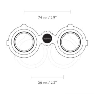 Hawke Fernglas Vantage 10x42