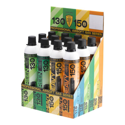 EF Airsoft-Gas Display 12 Flaschen