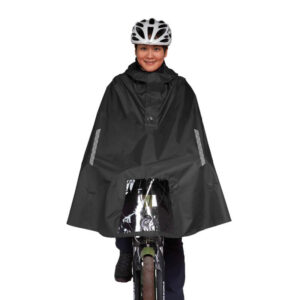 Tatonka Bike Poncho schwarz