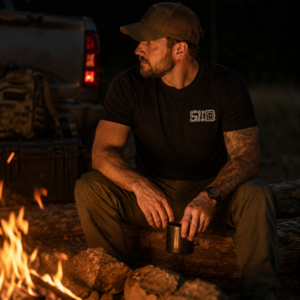 5.11 Tactical Rocky Lockup T-Shirt schwarz ki generiert