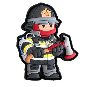 Patchlab Firefighters Rubber Patch