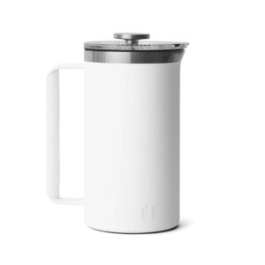 YETI French Press 34 oz Weiß