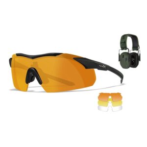 Wiley X VAPOR COMM Shooting Range Kit