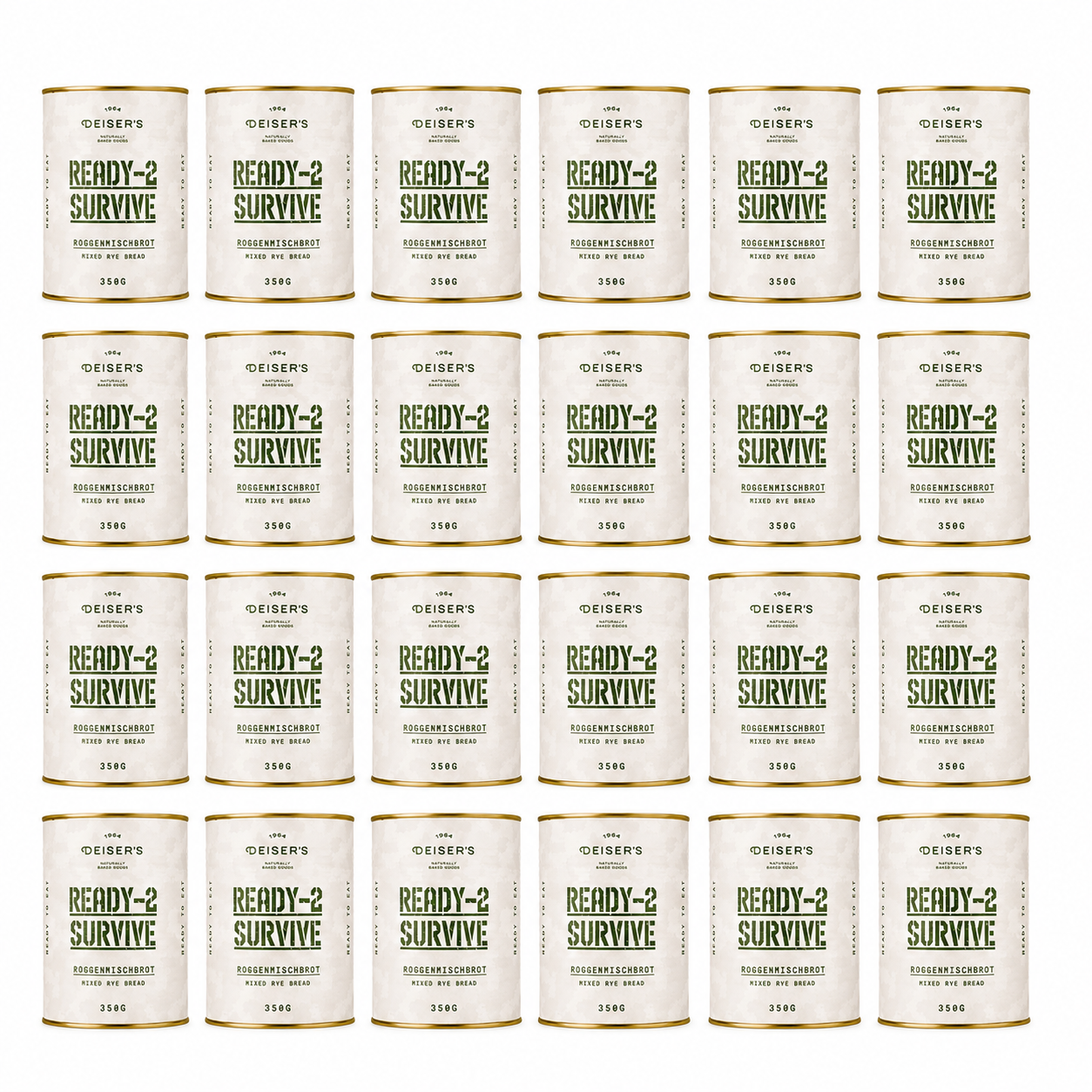 Deiser Roggenmischbrot á 350 g 24 Dosen Deiser Roggenmischbrot á 350 g 24 Dosen