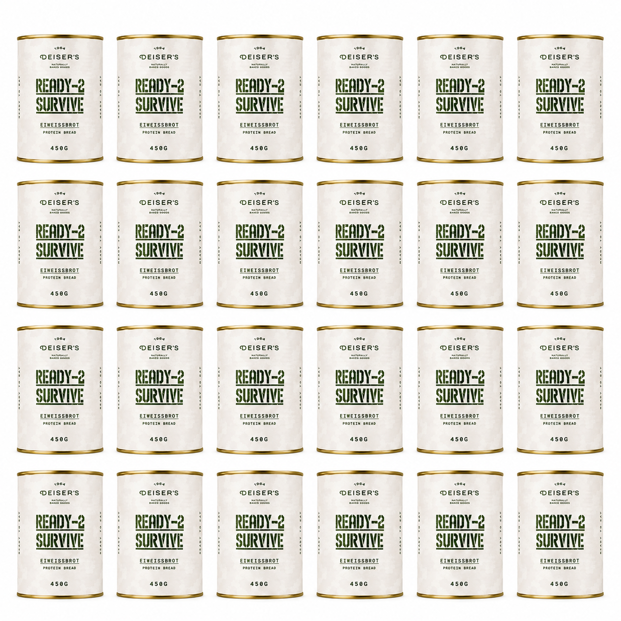 Deiser Eiweißbrot 450 g 24 Dosen Deiser Eiweißbrot 450 g 24 Dosen