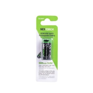 Nextorch DC20061 16340 Li-Ion Akku