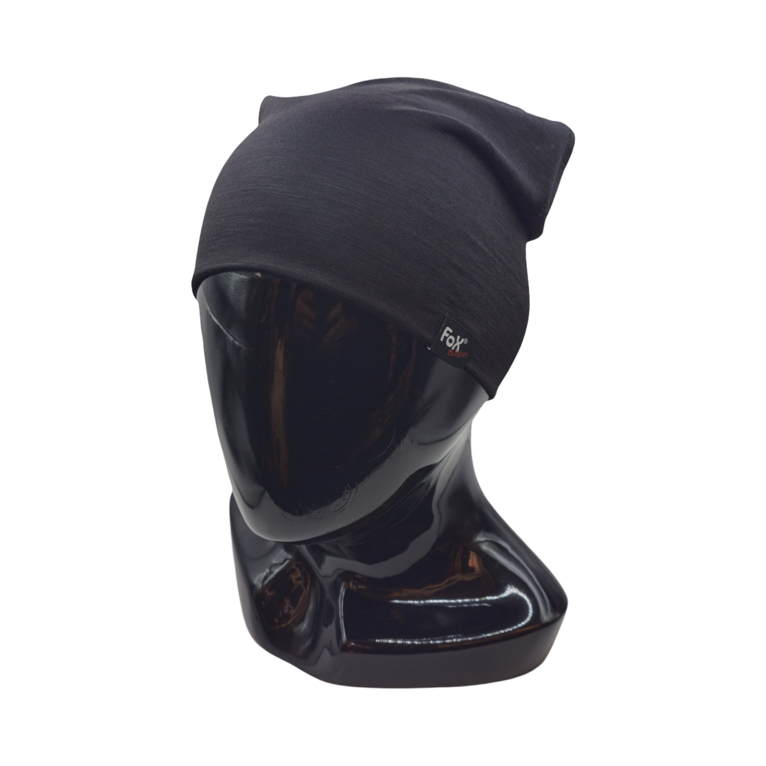 Fox Outdoor Beanie Merino Light Schwarz