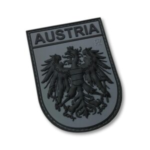 PZ Nationalitätsabzeichen Österreich grau