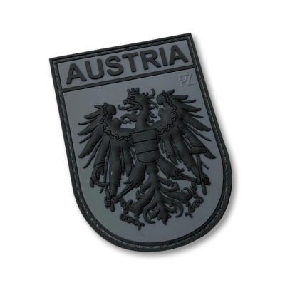 PZ Nationalitätsabzeichen Österreich grau