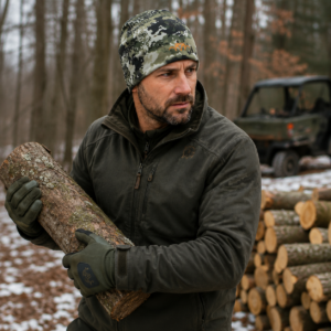 Blaser Drain Beanie HunTec Camouflage KI generiert