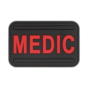 JTG MEDIC Rubber Patch blackmedic