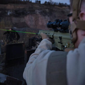 Heckler & Koch HK416 A5 Sportsline AEG EyeTrac Grünbraun