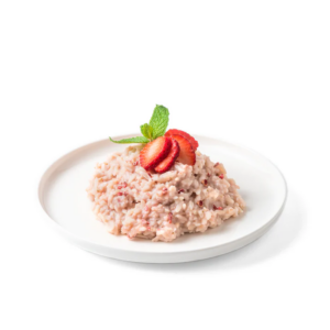 Food Force Rice Porridge mit Erdbeeren