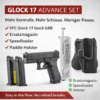 VFC GLOCK 17 GBB Advance Set inkl. Ersatzmagazin, Speedloader & Holster