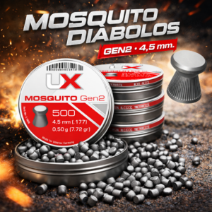 UX Mosquito Diabolos Gen2 4,5 mm | 0,50 g | 5x 500 Stück