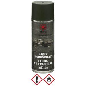 MFH Army Farbspray WH Feldgrau matt 400 ml