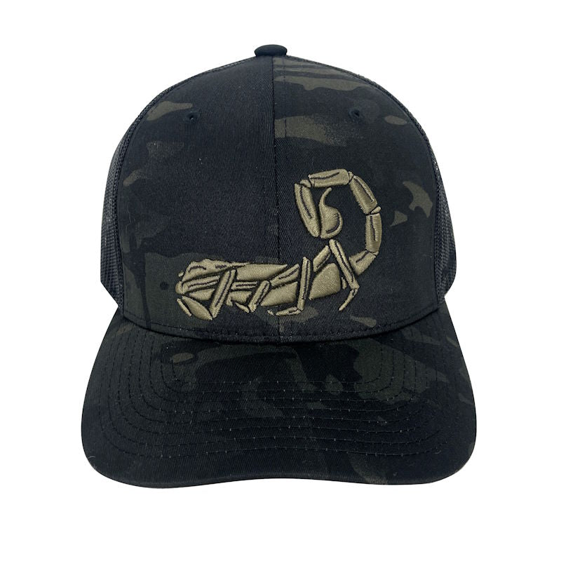 Agilite Trucker Hat Black Multicam Agilite Trucker Hat Black Multicam