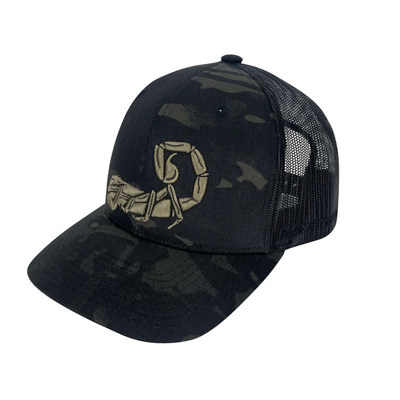 Agilite Trucker Hat Black Multicam Agilite Trucker Hat Black Multicam