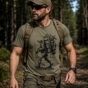 Helikon-Tex T-Shirt Light Infantry Olive Green