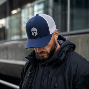 Lehmann Spartan Trucker Cap navy/white/grau