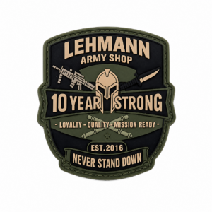Lehmann Army Shop 10 Year Strong Rubber Patch