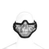 IG Steel Half Face Mask Death Head