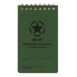 MFH Meldeblock wasserfest