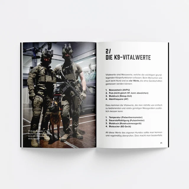 Spartanat Black Book 21 - K9 MEDIC-25 Spartanat Black Book 21 - K9 MEDIC